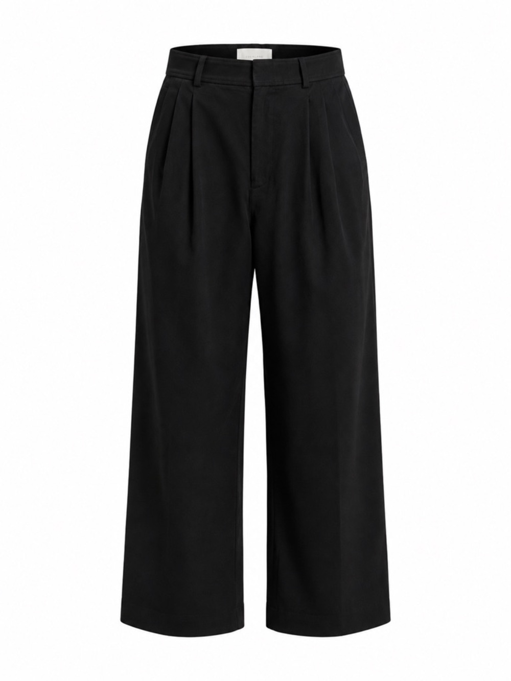 Everlane Women’s 6S Black Pleated Wide Leg Tencel Lyocell Cotton Trousers